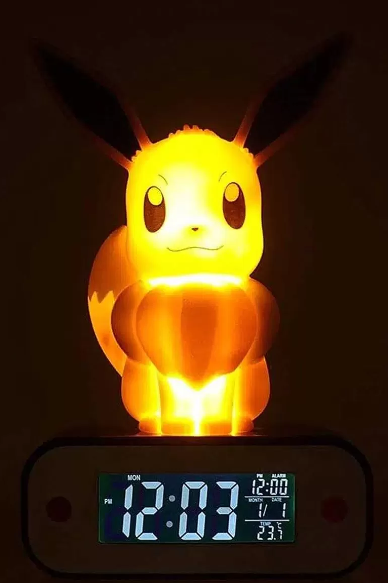 Pocket Monster Pokémon Til Børneværelset-Eevee Vaekkeur Og Lampe
