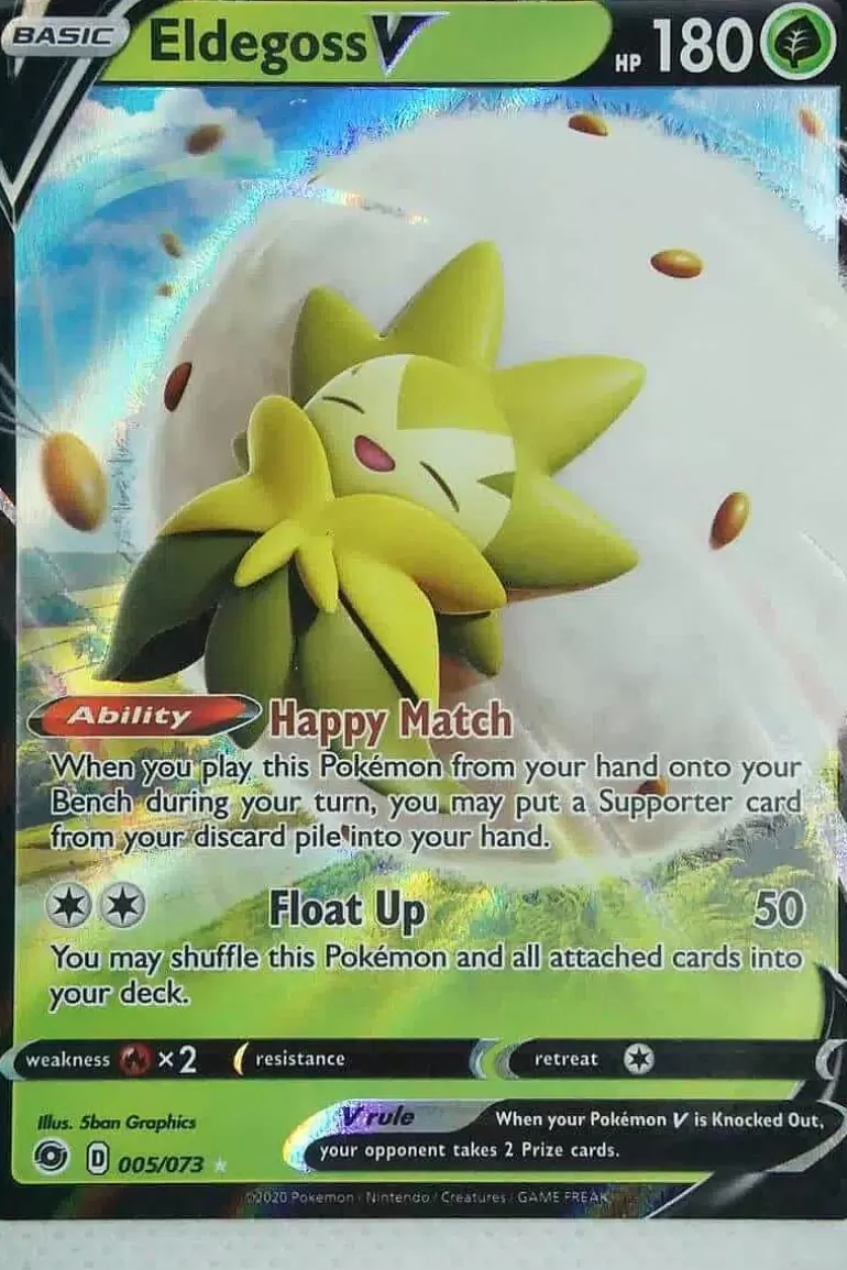 Pocket Monster Pokémon Kort-Eldegoss V 005/073