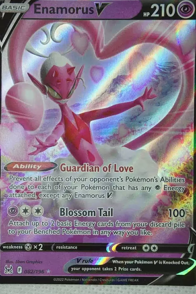 Pocket Monster Pokémon Kort-Enamorus V 082/196