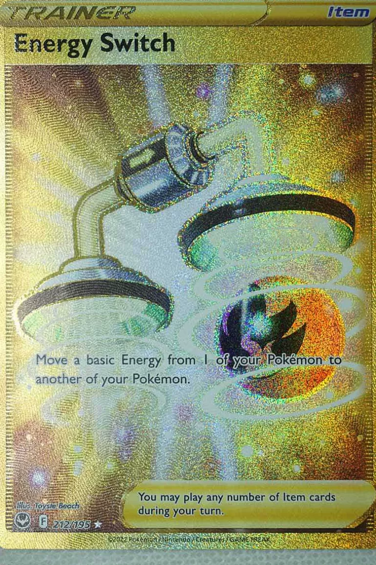 Pocket Monster Pokémon Kort-Energy Switch 212/195 Secret Rare