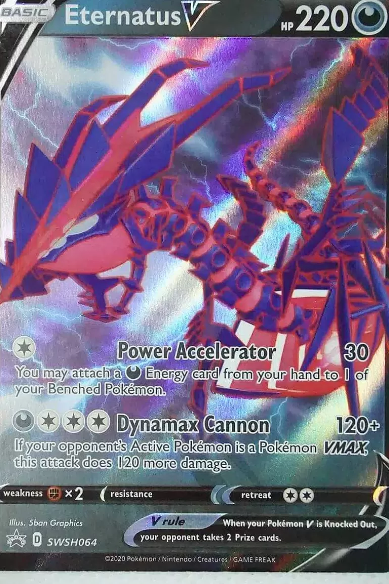 Pocket Monster Pokémon Kort-Eternatus V Swsh064