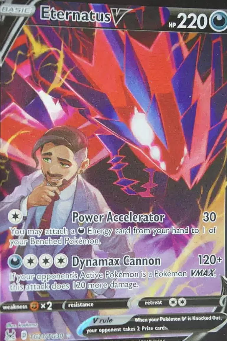 Pocket Monster Pokémon Kort-Eternatus V Tg21/Tg30