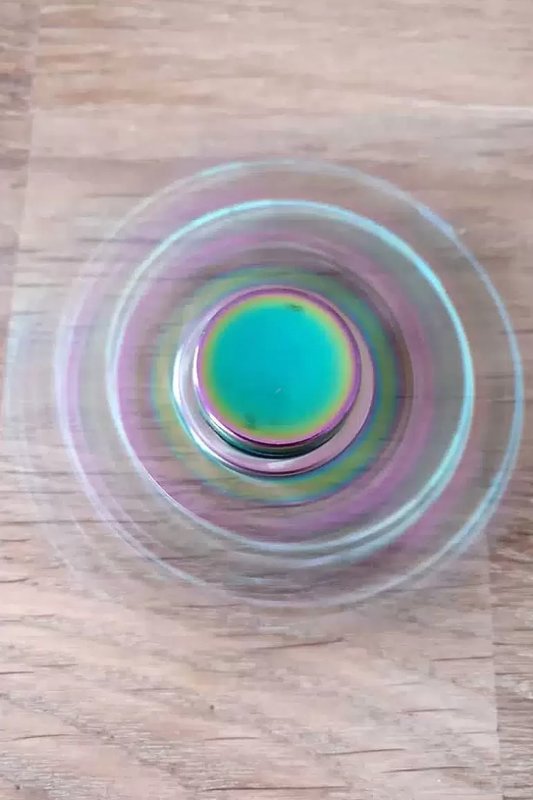 Pocket Monster Fidget Spinner-Fidget Spinner Med Monstre Og Regnbuefarver