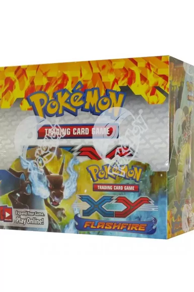 Pocket Monster Pokémon Kort-Flashfire Booster Box Fra Xy