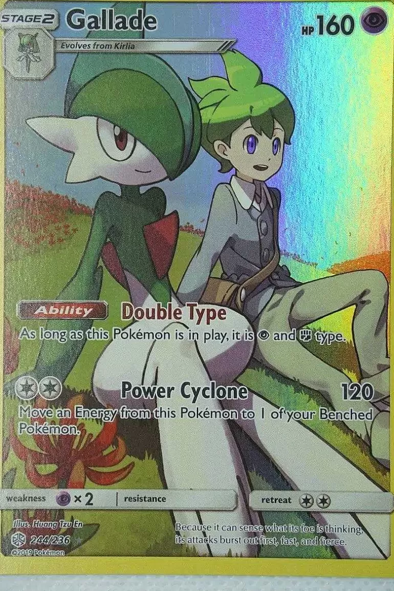 Pocket Monster Pokémon Kort-Gallade 244/236 Secret Rare