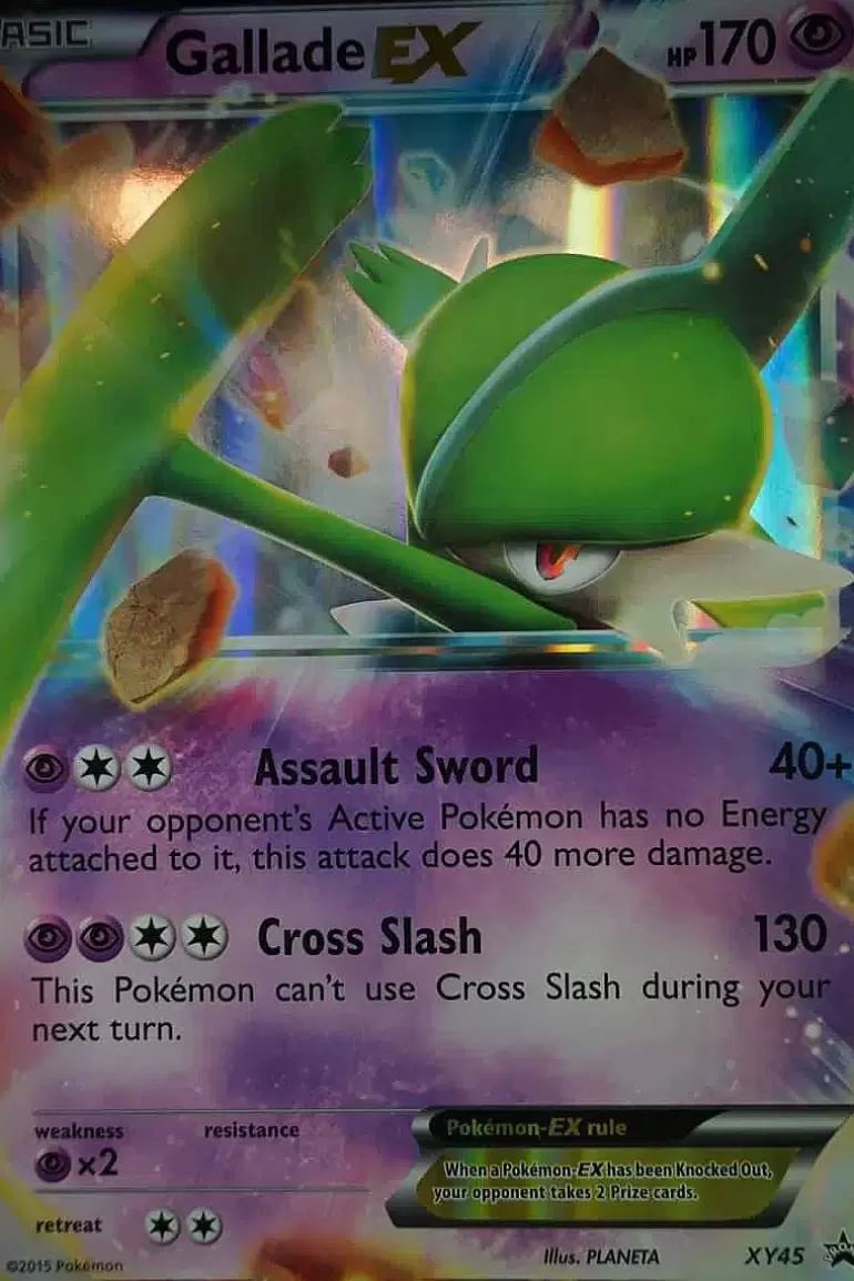 Pocket Monster Pokémon Kort-Gallade Ex Xy45 Stor