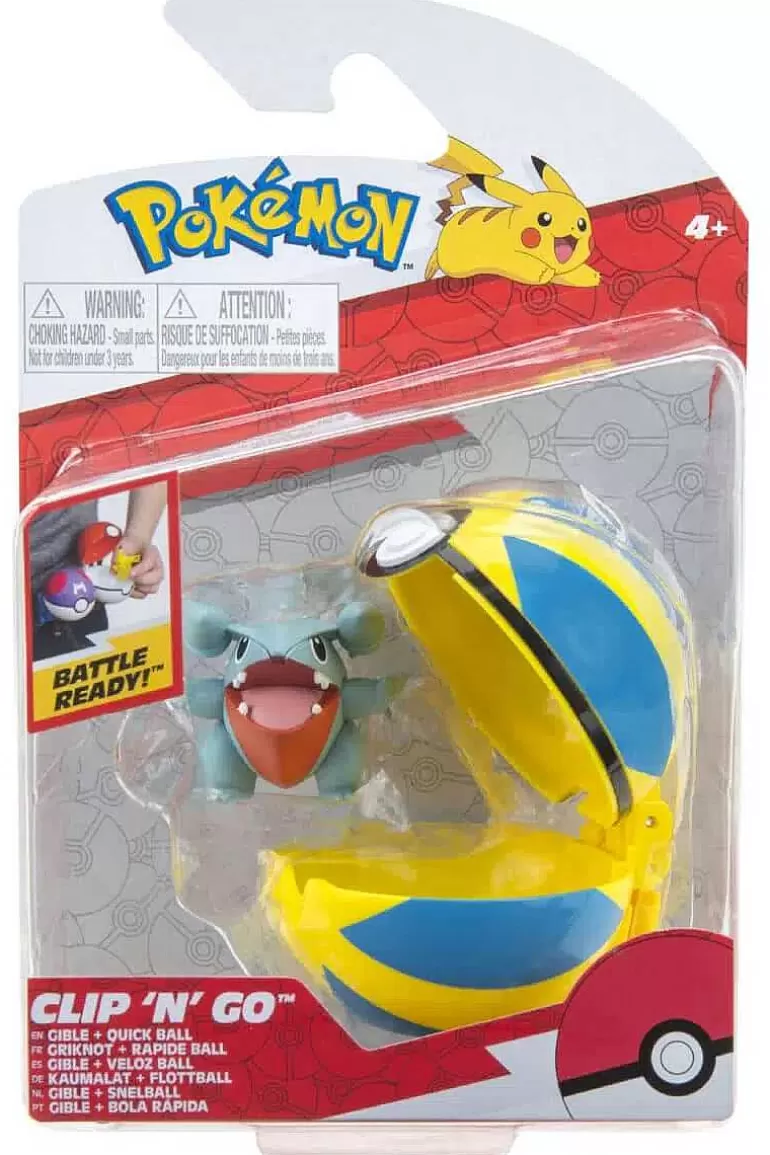Pocket Monster Pokémon Figurer-Gible Og Poke Ball