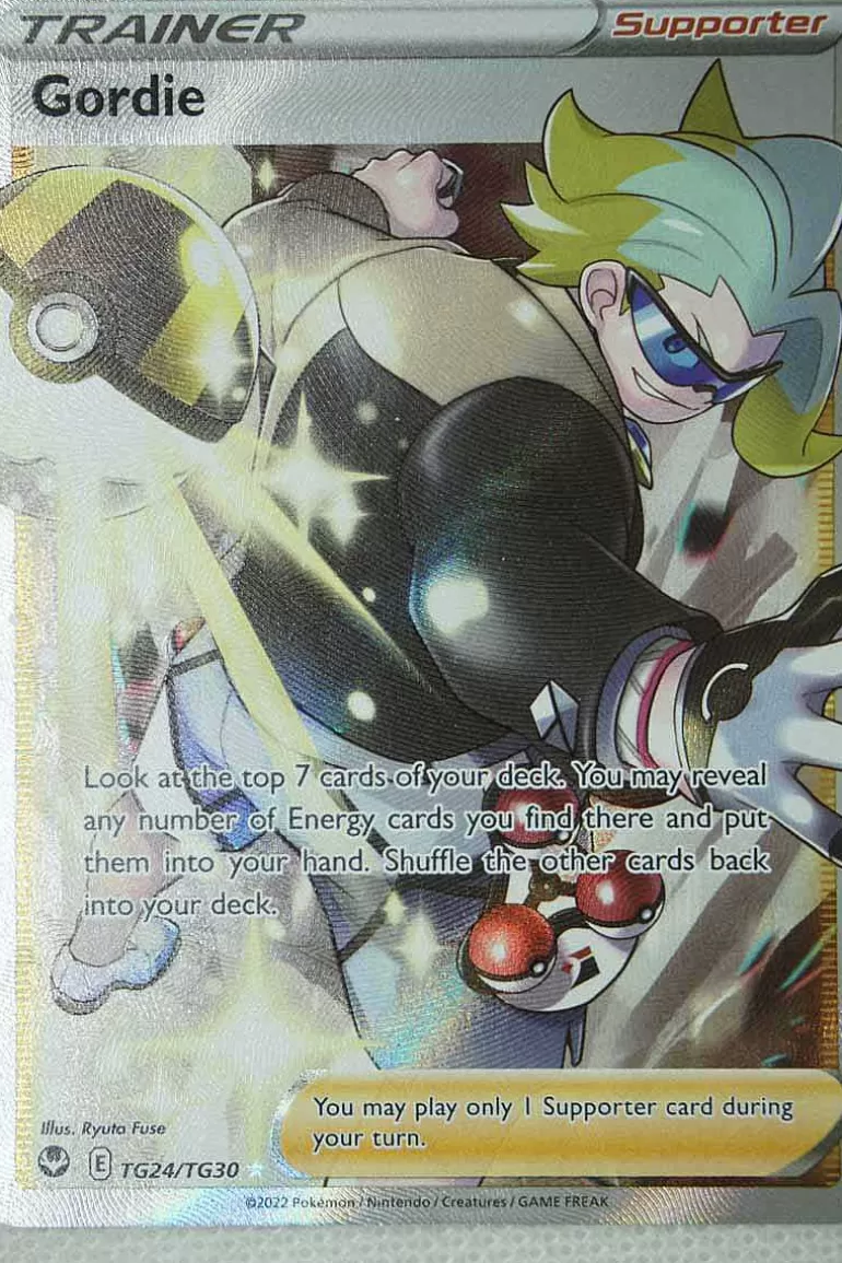 Pocket Monster Pokémon Kort-Gordie Tg24/Tg30 Full Art
