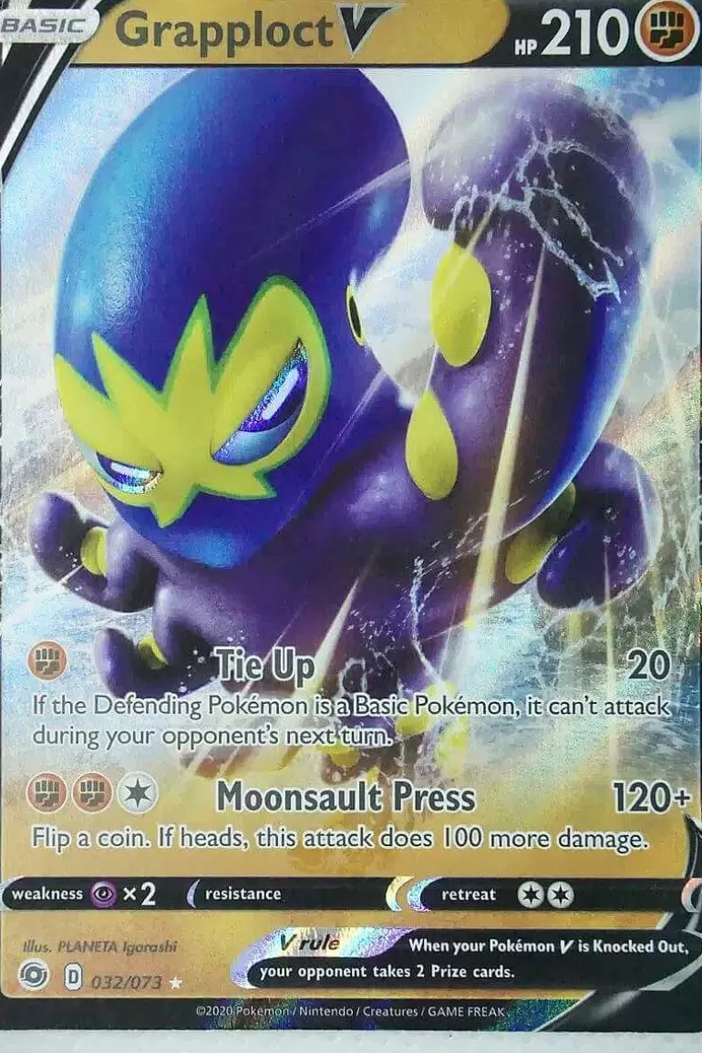Pocket Monster Pokémon Kort-Grapploct V 032/073