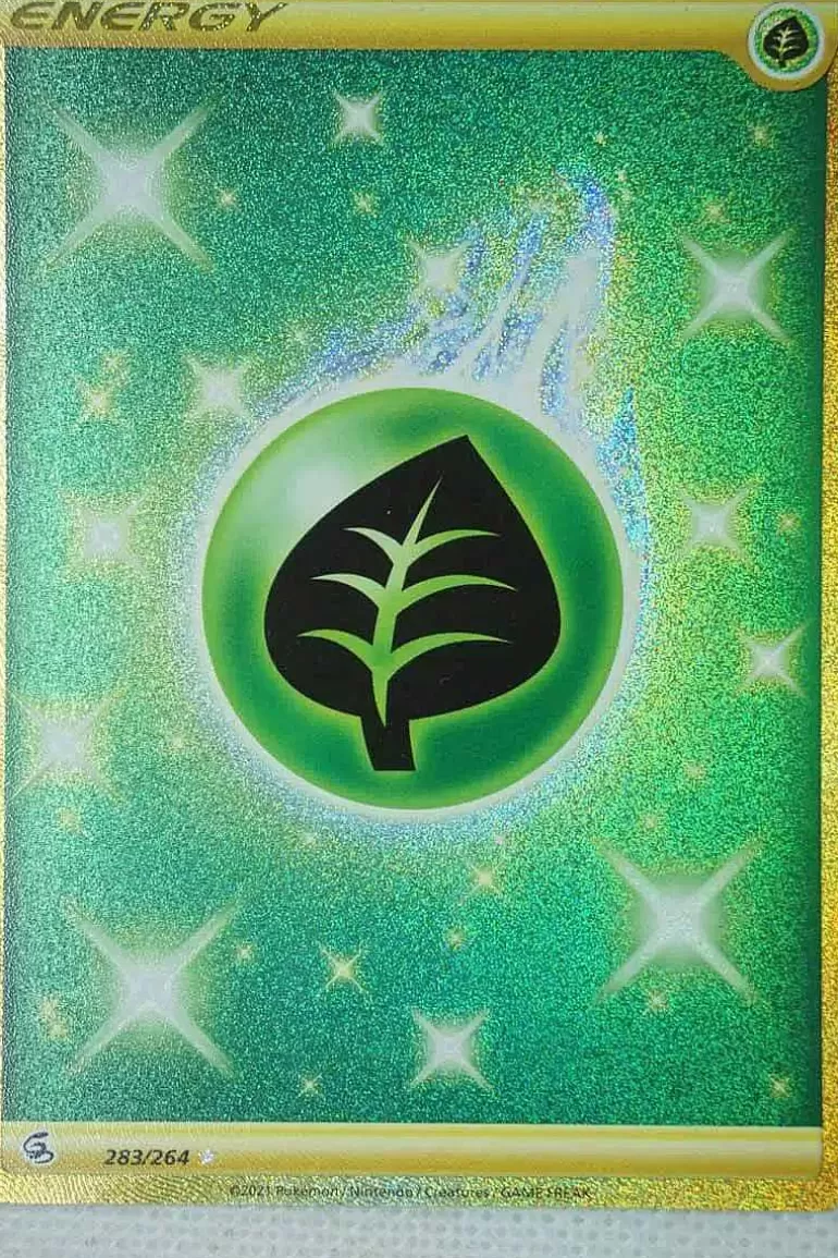 Pocket Monster Pokémon Kort-Grass Energy 283/264 Secret Rare