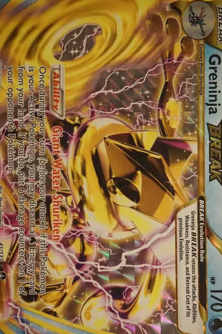 Pocket Monster Pokémon Kort-Greninja Break 41/122