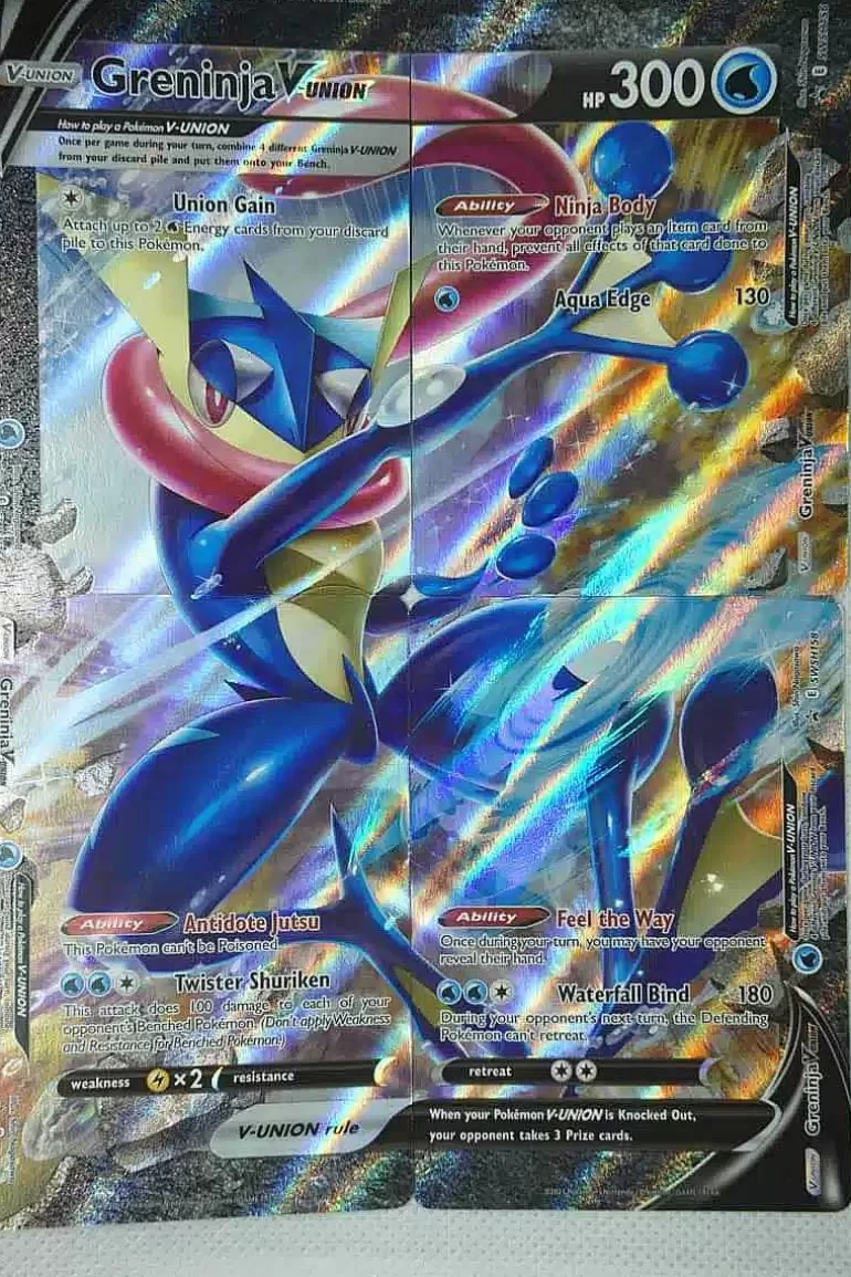 Pocket Monster Pokémon Kort-Greninja V Union Saet