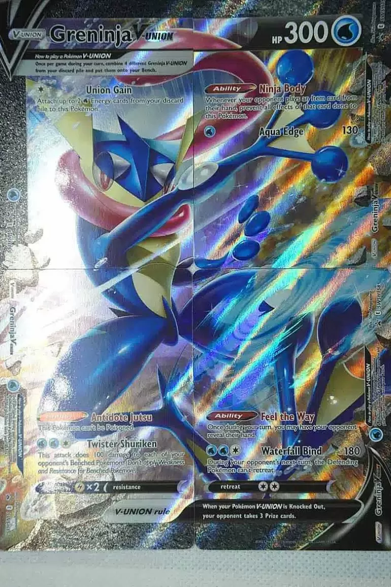 Pocket Monster Pokémon Kort-Greninja V Union Saet