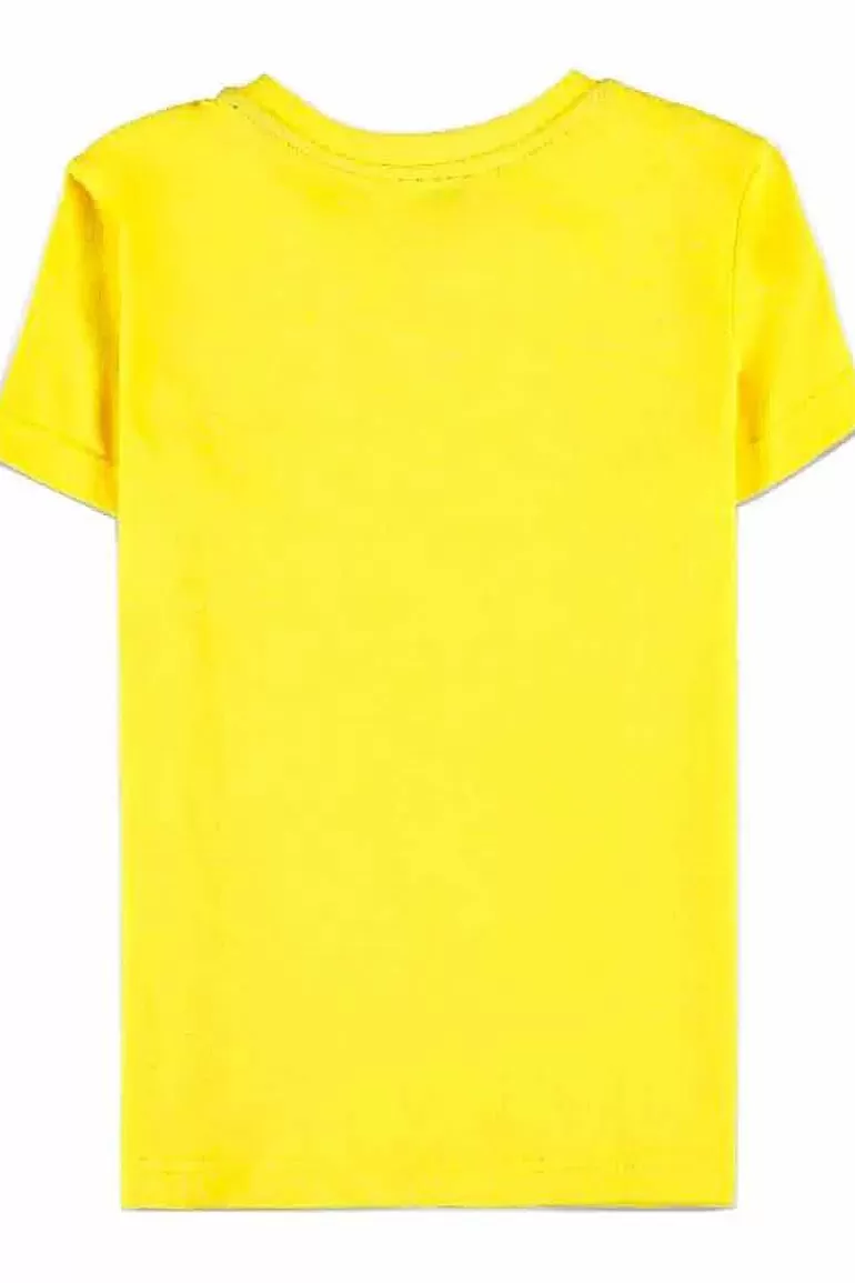 Pocket Monster Pokémon Til Børneværelset-Gul Pikachu T Shirt I Bornestorrelser