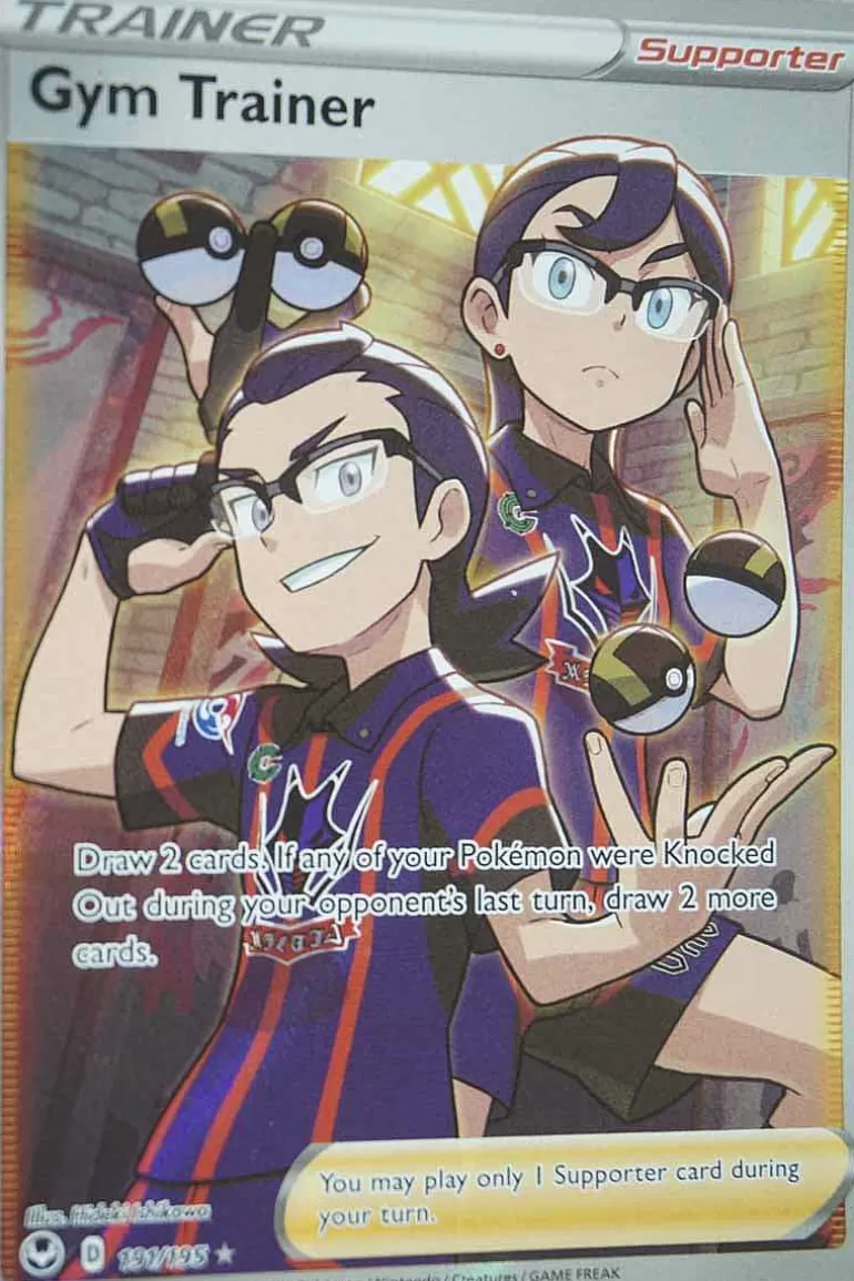 Pocket Monster Pokémon Kort-Gym Trainer 191/195 Full Art