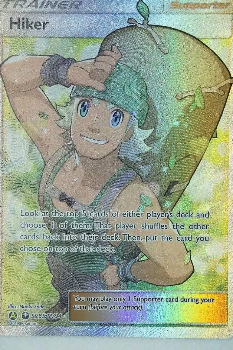 Pocket Monster Pokémon Kort-Hiker Sv85/Sv94 Full Art