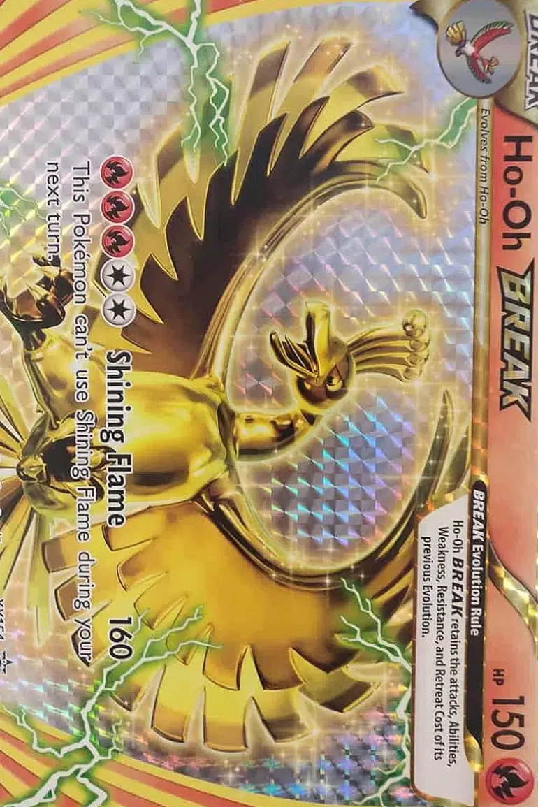 Pocket Monster Pokémon Kort-Ho-Oh Break Xy154 Stor