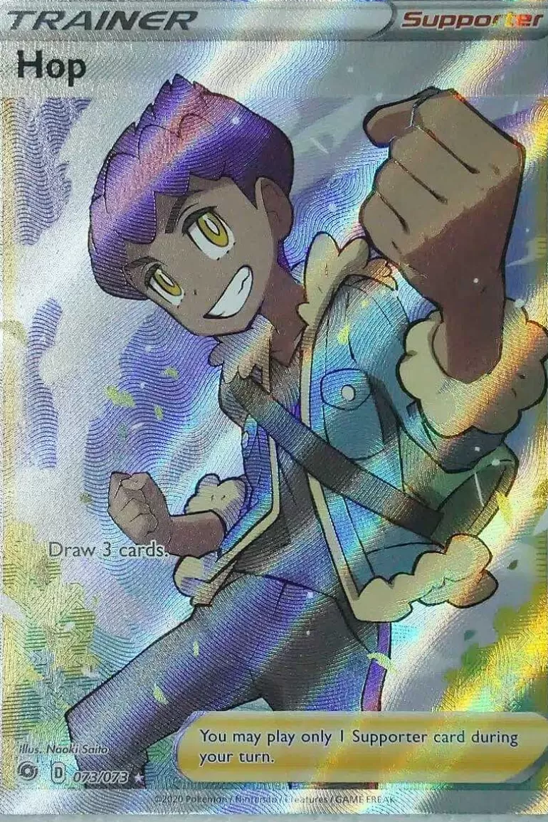 Pocket Monster Pokémon Kort-Hop 073/073 Full Art