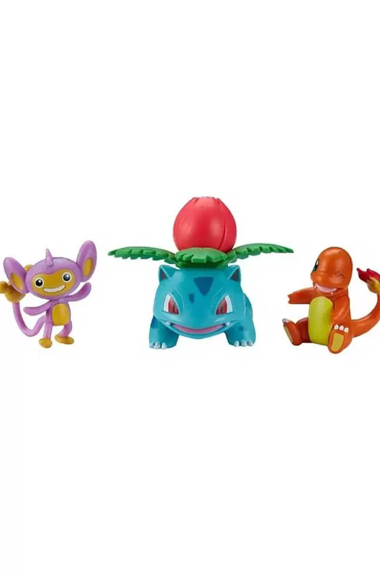 Pocket Monster Pokémon Figurer-Ivysaur, Charmander Og Aipom Figurer
