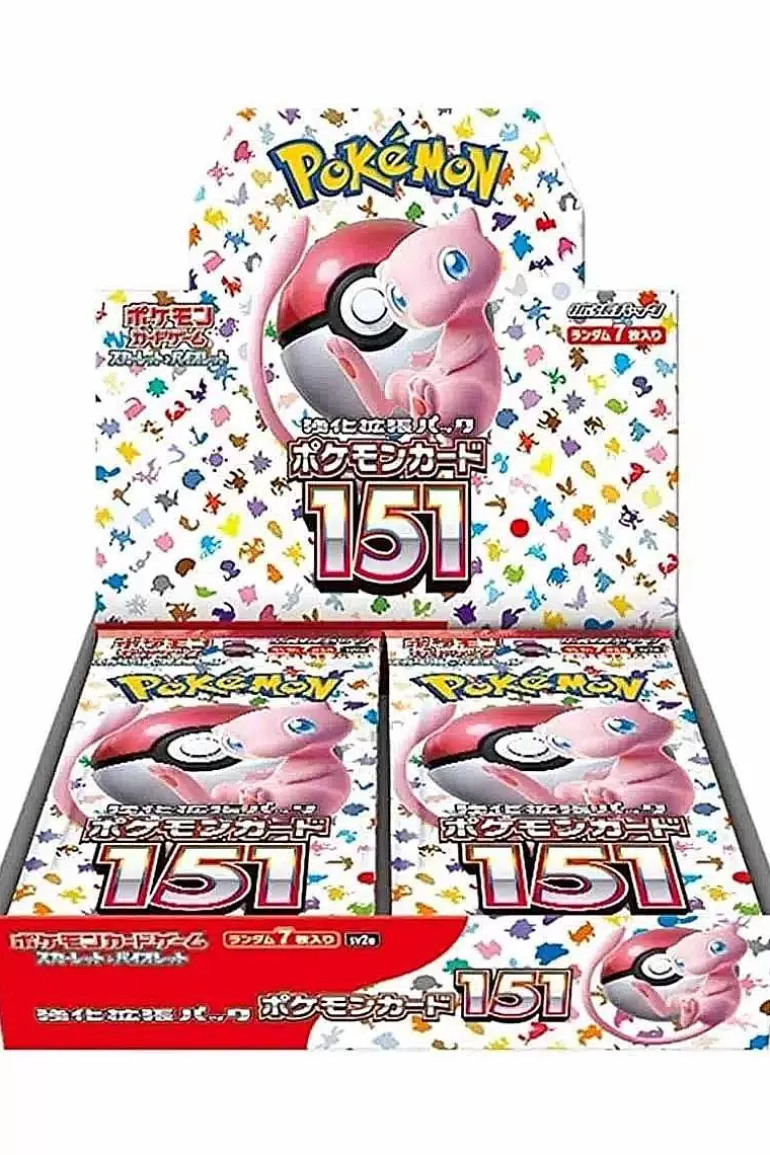 Pocket Monster Pokémon Kort-Japansk 151 Boosterpakke