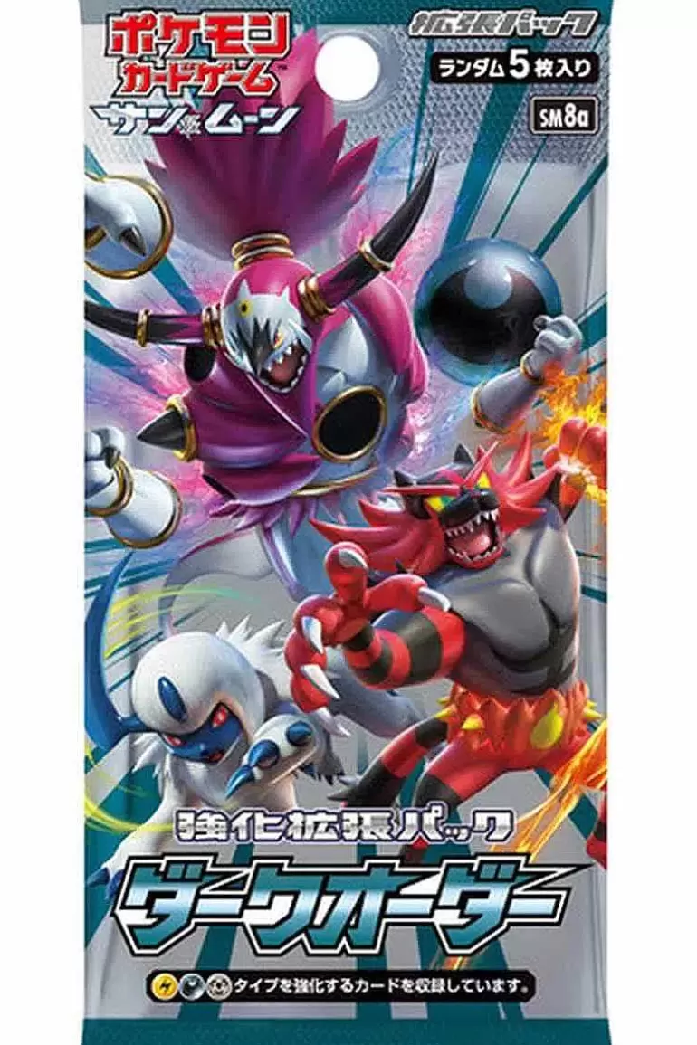 Pocket Monster Pokémon Kort-Japansk Dark Order Booster Pakke