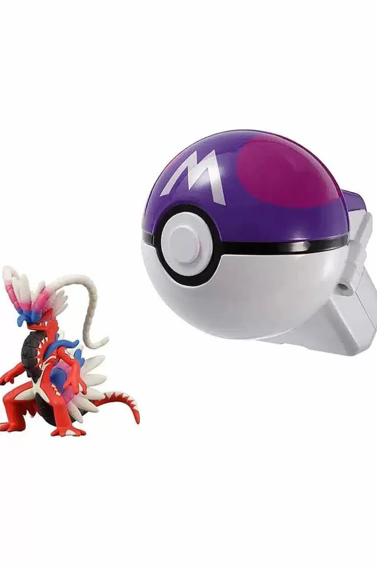 Pocket Monster Pokémon Figurer-Japansk Koraidon Med Master Ball