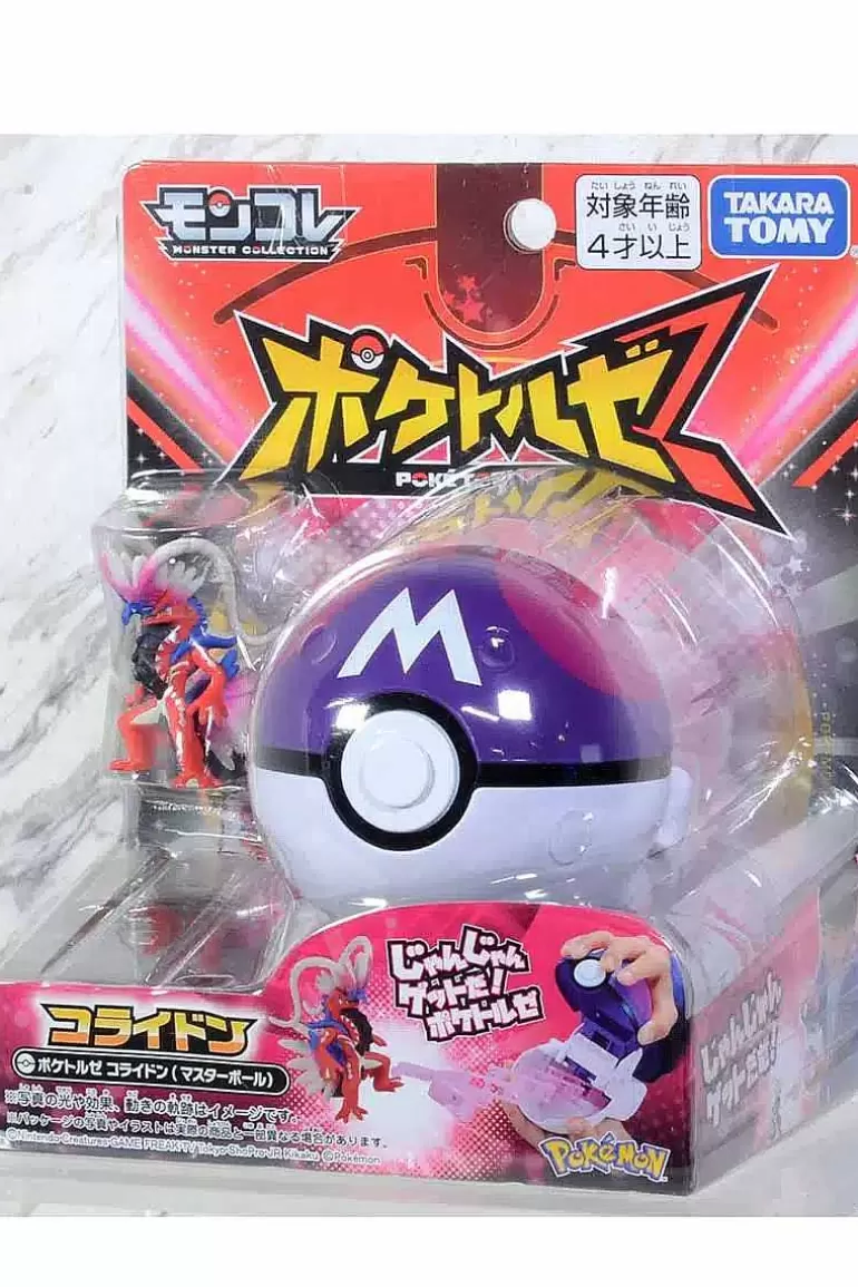 Pocket Monster Pokémon Figurer-Japansk Koraidon Med Master Ball