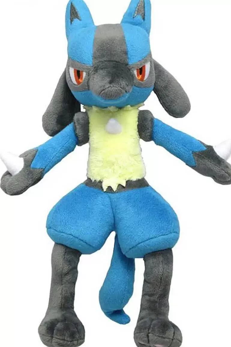 Pocket Monster Pokémon Bamser-Japansk Lucario Bamse Fra Sanei Boeki