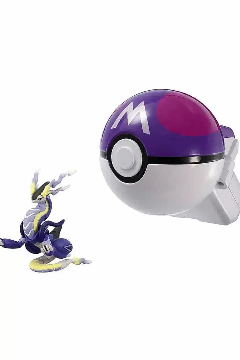 Pocket Monster Pokémon Figurer-Japansk Miraidon Med Master Ball