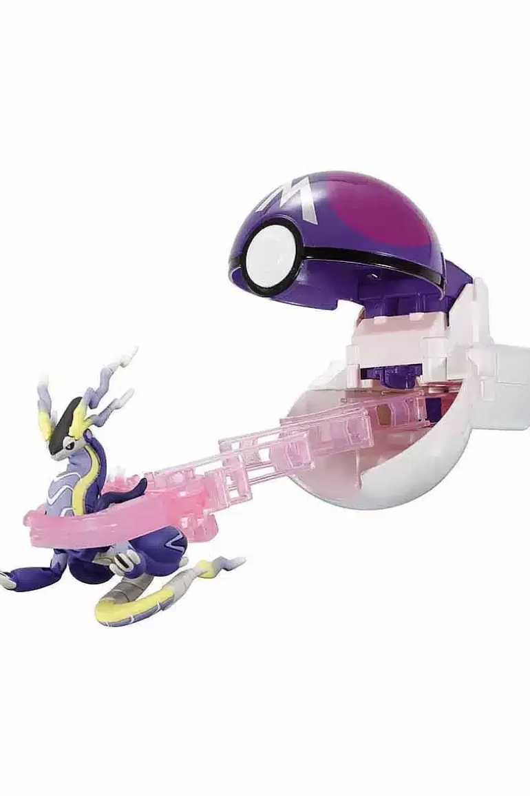 Pocket Monster Pokémon Figurer-Japansk Miraidon Med Master Ball
