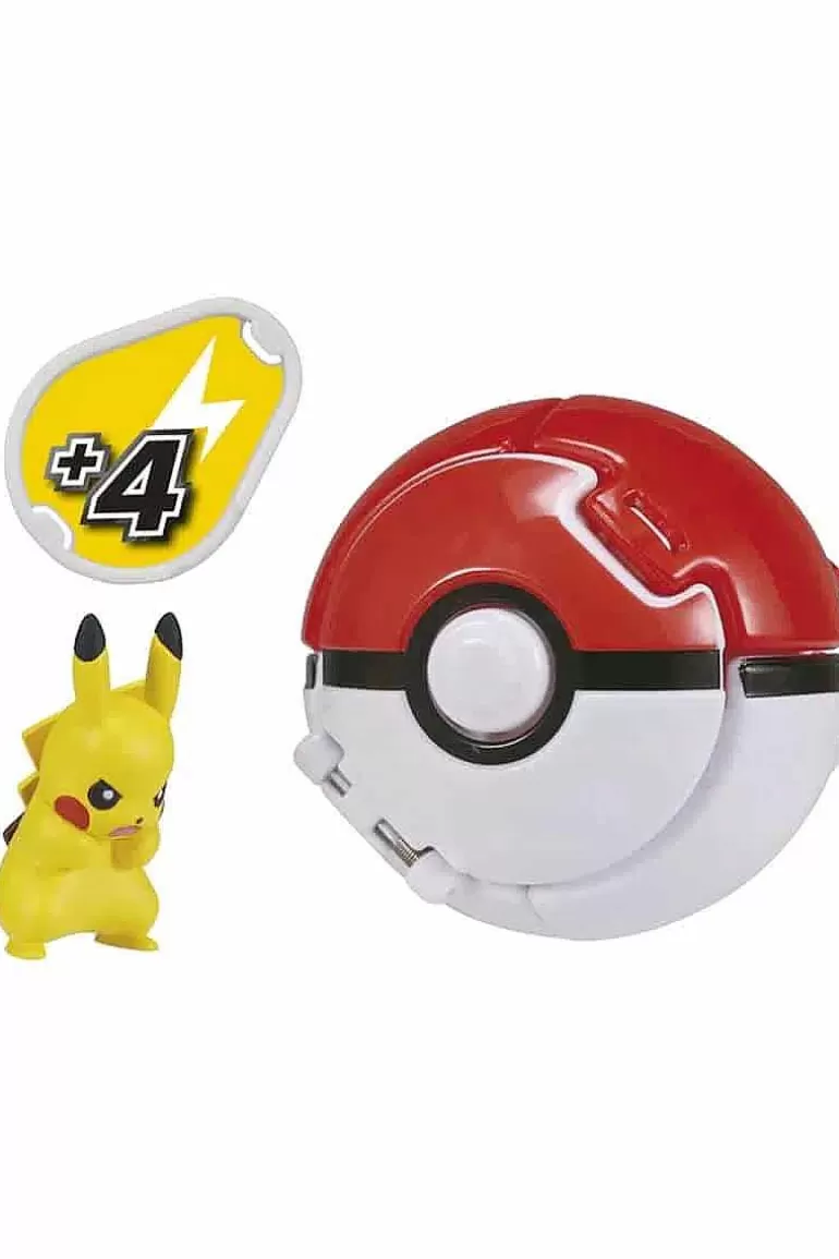 Pocket Monster Pokémon Figurer-Japansk Pikachu Og Poke Ball