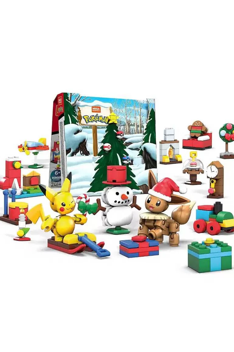 Pocket Monster Pokémon Figurer-Japansk Pokemon Mega Construx Julekalender