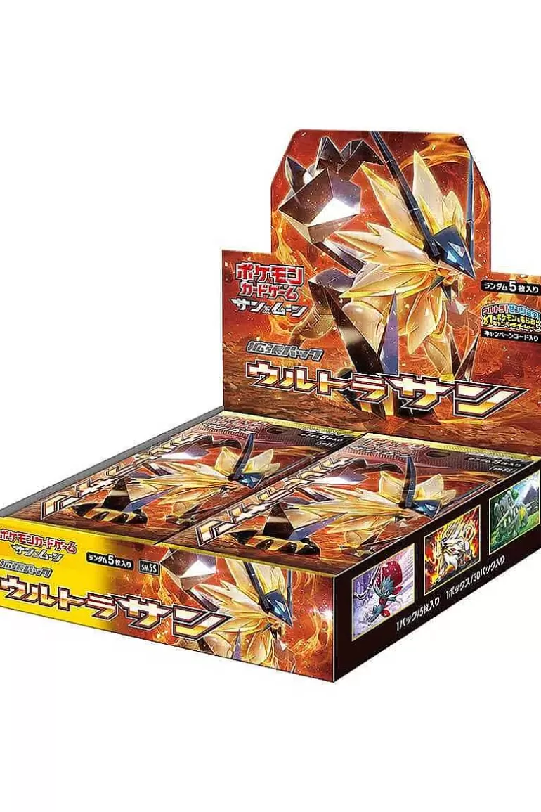 Pocket Monster Pokémon Kort-Japansk Ultra Sun Booster Box