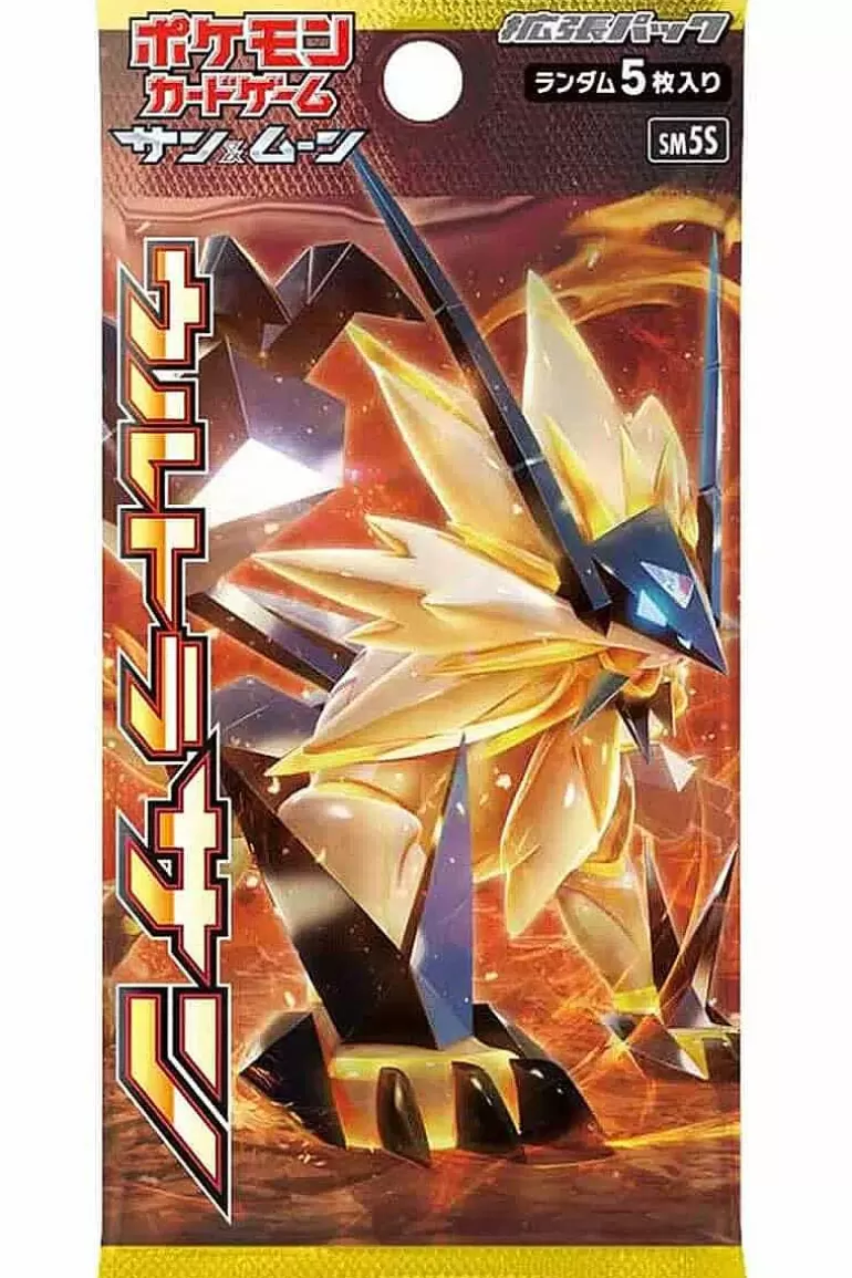 Pocket Monster Pokémon Kort-Japansk Ultra Sun Boosterpakke