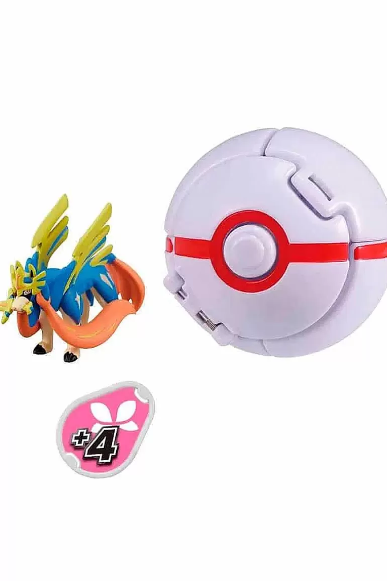 Pocket Monster Pokémon Figurer-Japansk Zacian Og Premier Ball