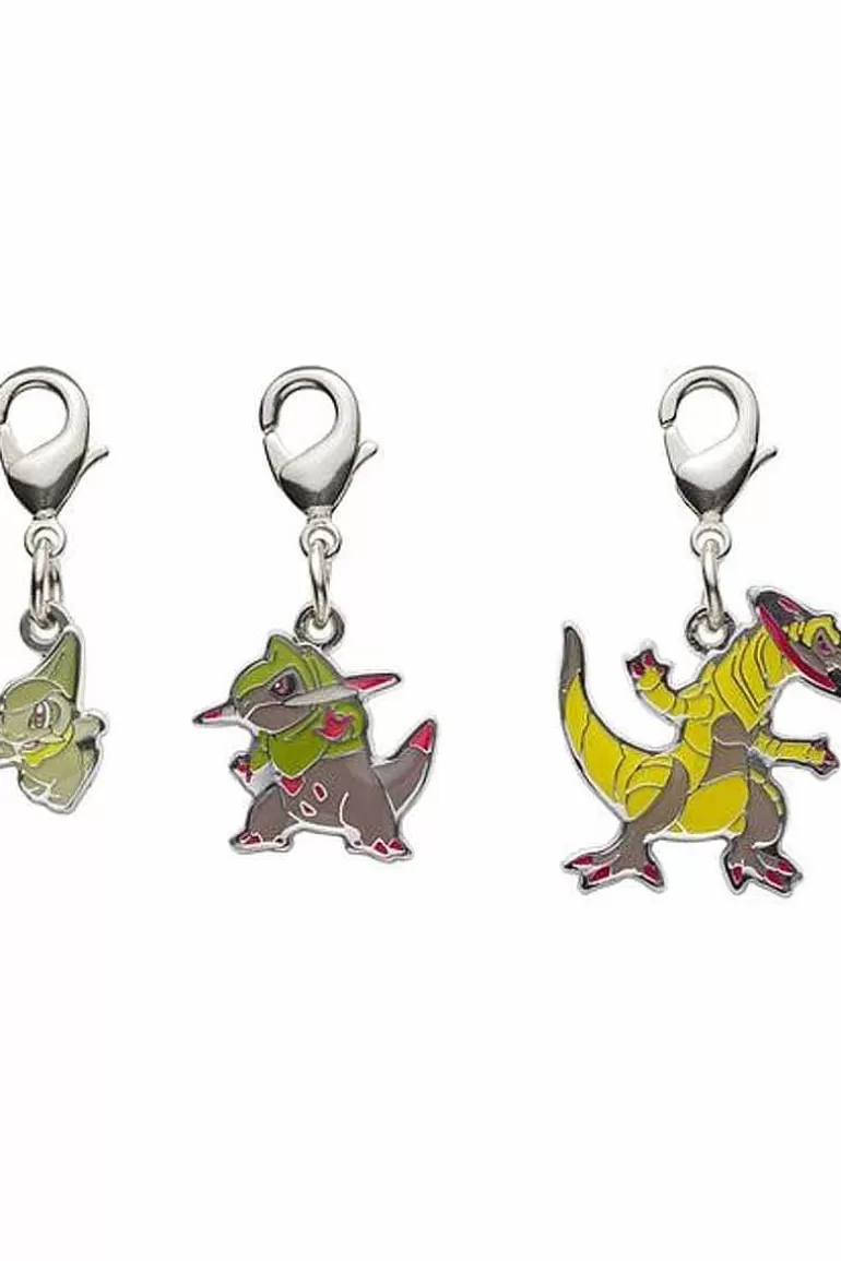 Pocket Monster Pokémon Skoleudstyr-Japanske Nogleringe Med Haxorus, Fraxure Og Axew
