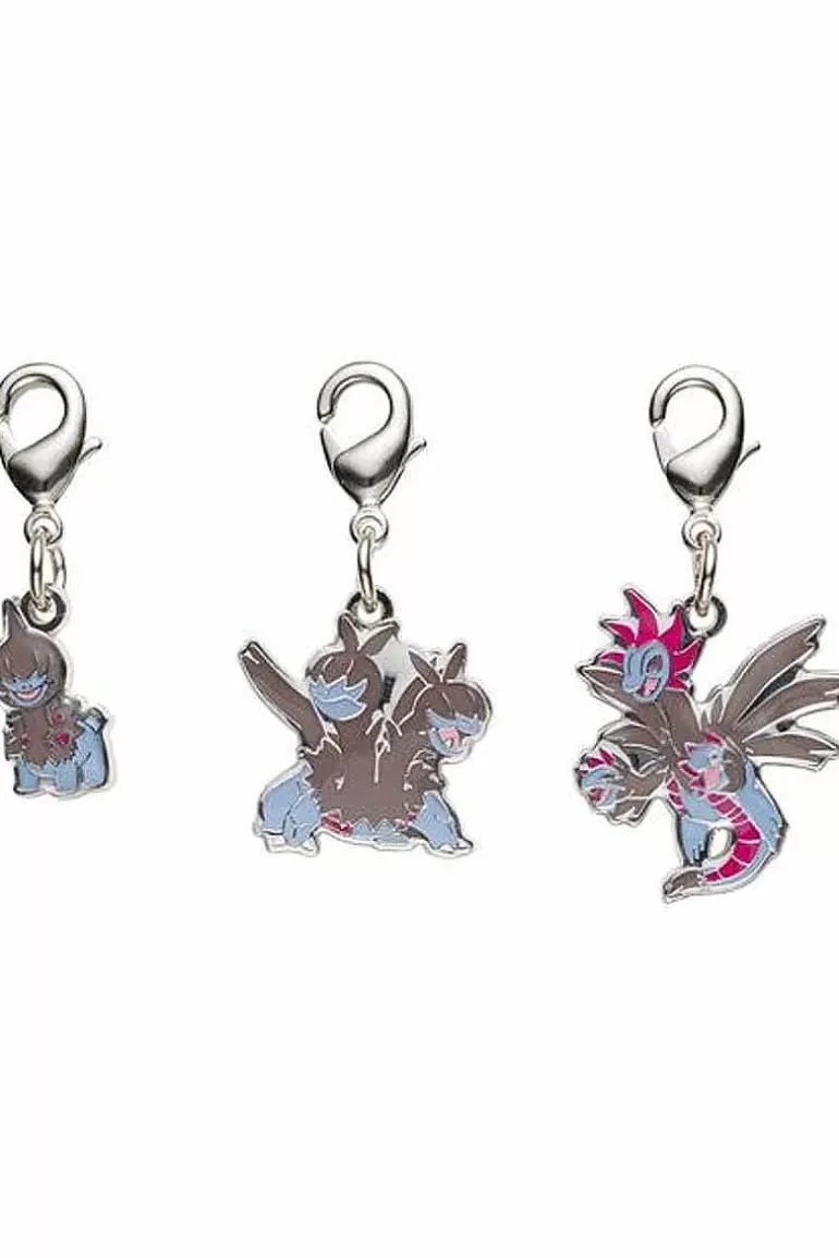 Pocket Monster Pokémon Skoleudstyr-Japanske Nogleringe Med Hydreigon, Zweilous Og Deino