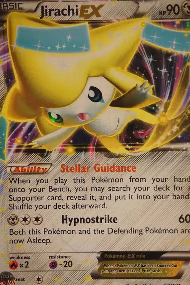 Pocket Monster Pokémon Kort-Jirachi Ex 60/101