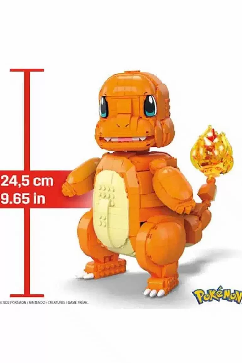 Pocket Monster Pokémon Figurer-Kaempe Charmander Mega Construx Figur