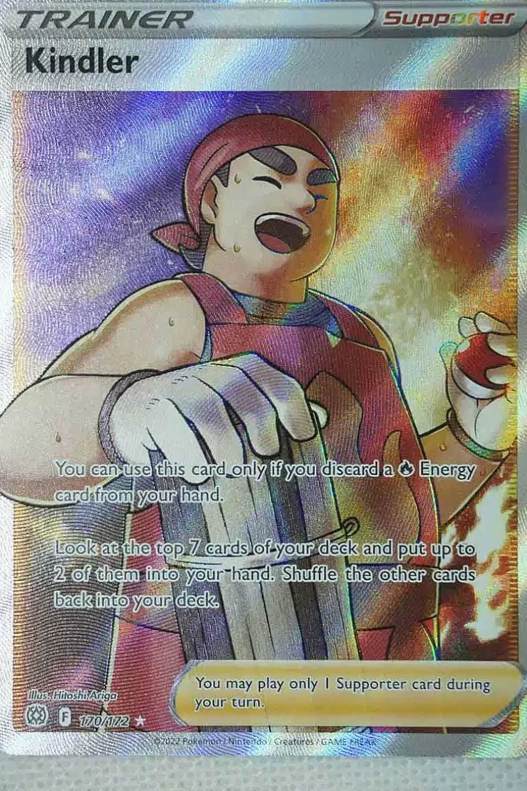 Pocket Monster Pokémon Kort-Kindler 170/172 Full Art