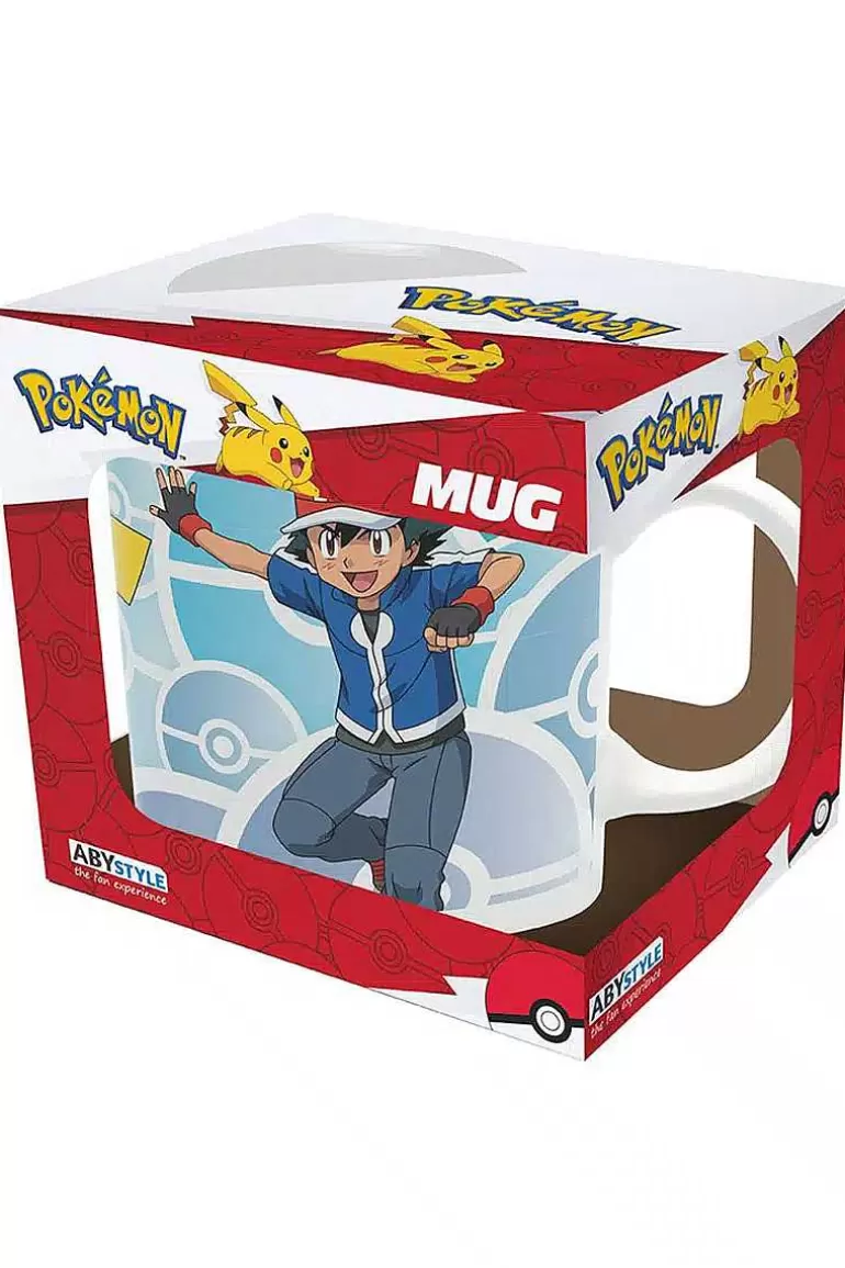 Pocket Monster Pokémon Til Børneværelset-Krus Med Ash & Pikachu 2