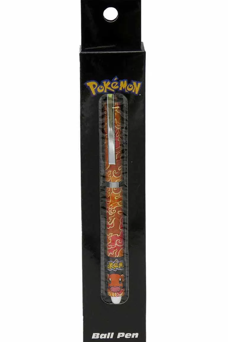 Pocket Monster Pokémon Skoleudstyr-Kuglepen Med Charizard, Charmeleon Og Charmander