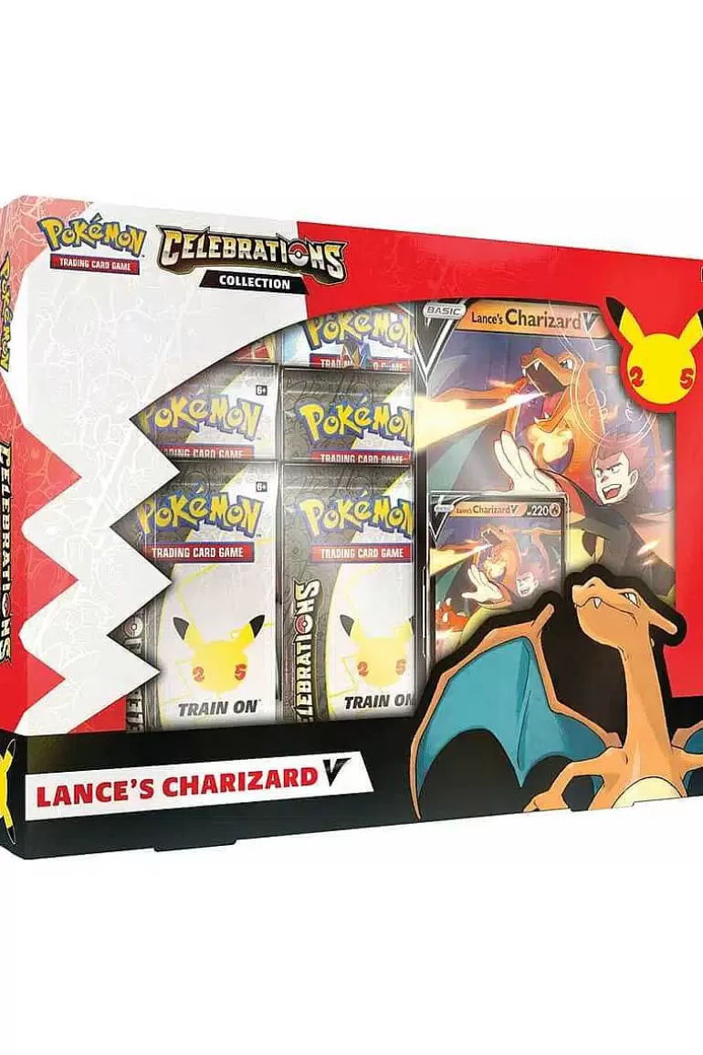 Pocket Monster Pokémon Kort-Lance´S Charizard V Box Fra Celebrations