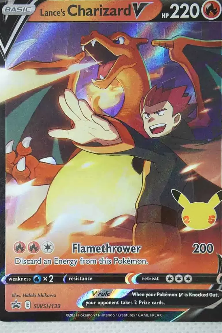 Pocket Monster Pokémon Kort-Lance'S Charizard V Swsh133