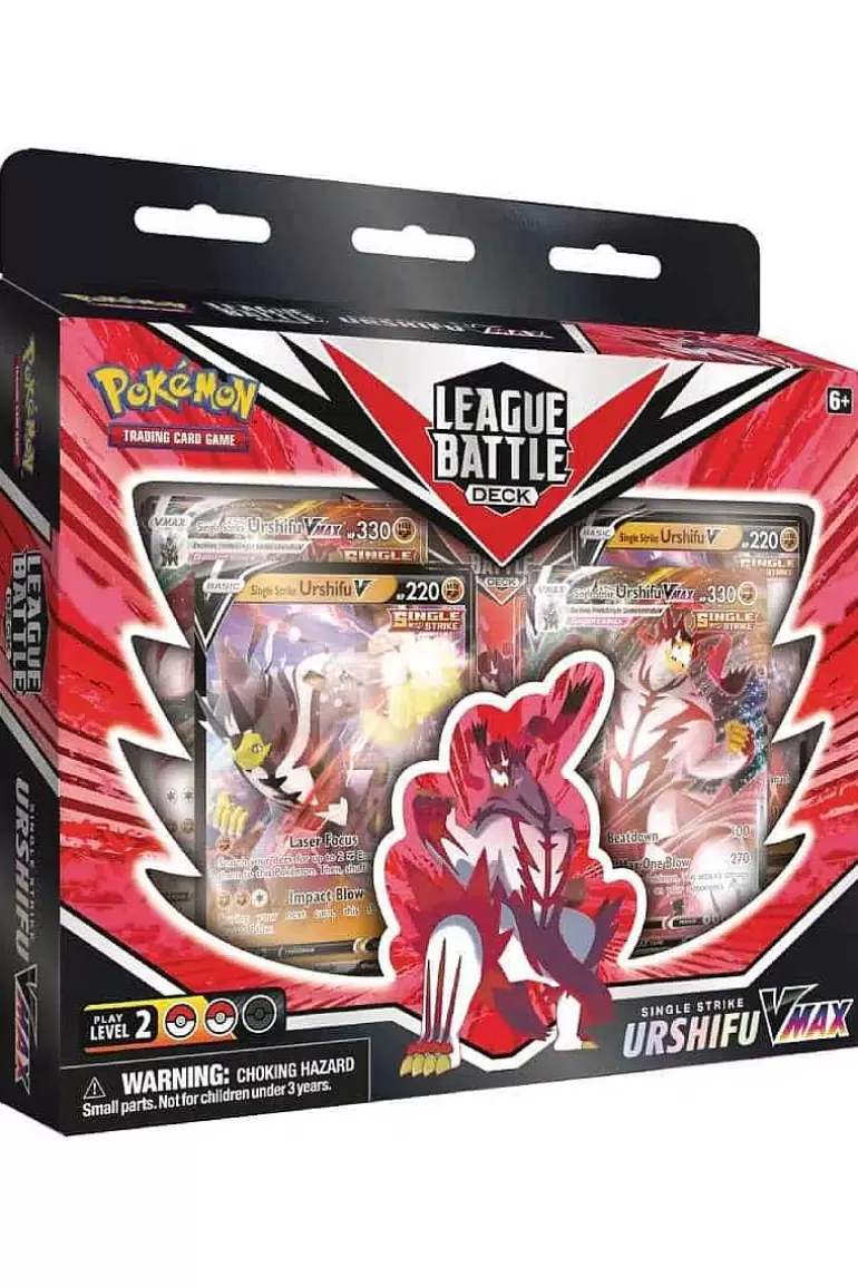 Pocket Monster Pokémon Kort-League Battle Deck Med Single Strike Urshifu Vmax