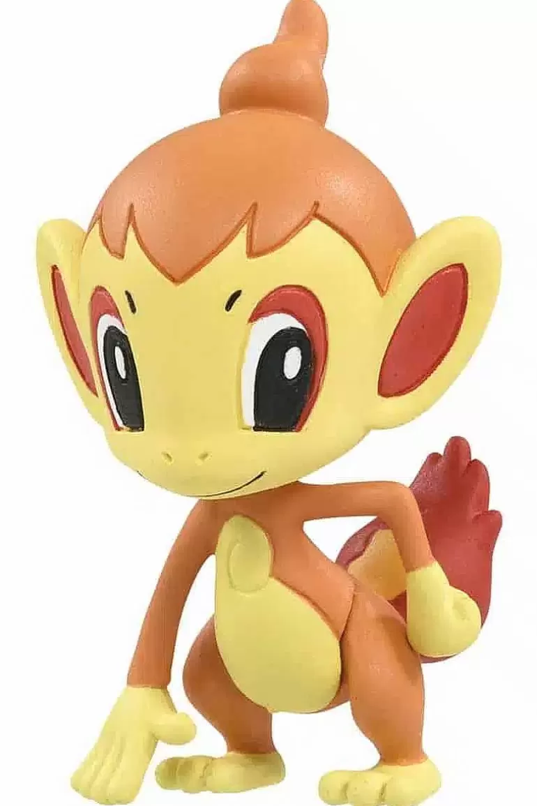 Pocket Monster Pokémon Figurer-Lille Japansk Chimchar Figur
