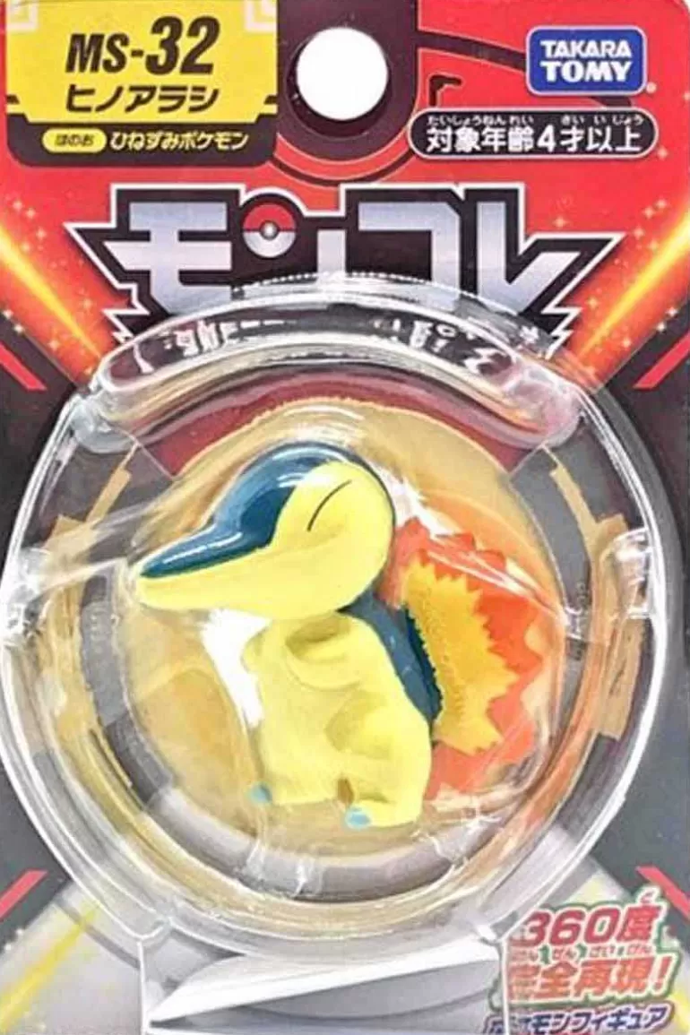 Pocket Monster Pokémon Figurer-Lille Japansk Cyndaquil Figur
