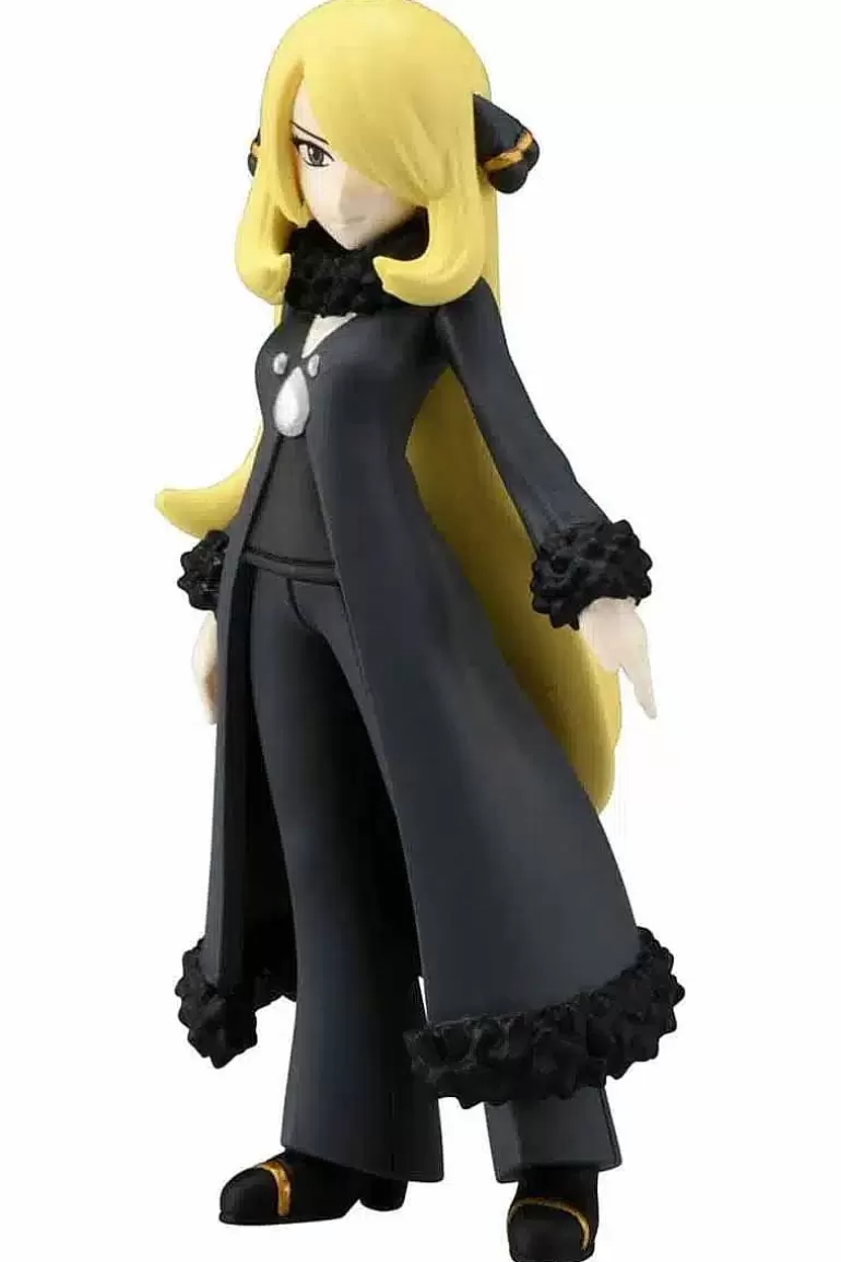 Pocket Monster Pokémon Figurer-Lille Japansk Cynthia Figur