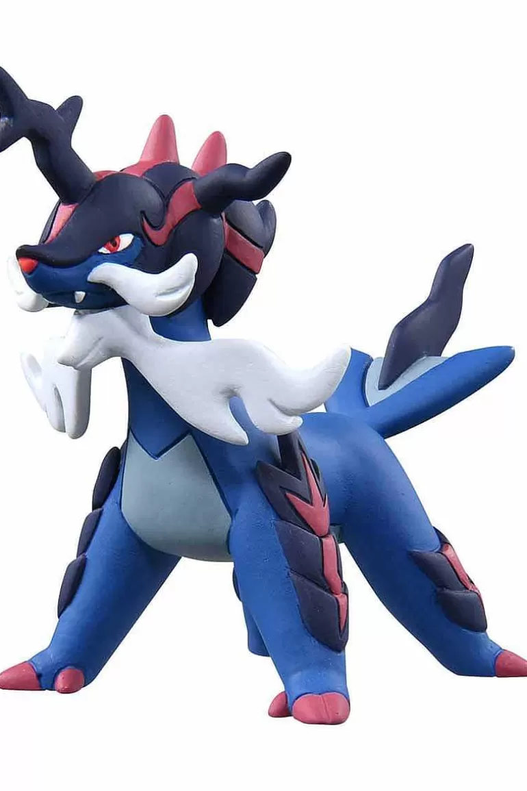 Pocket Monster Pokémon Figurer-Lille Japansk Hisuian Samurott Figur