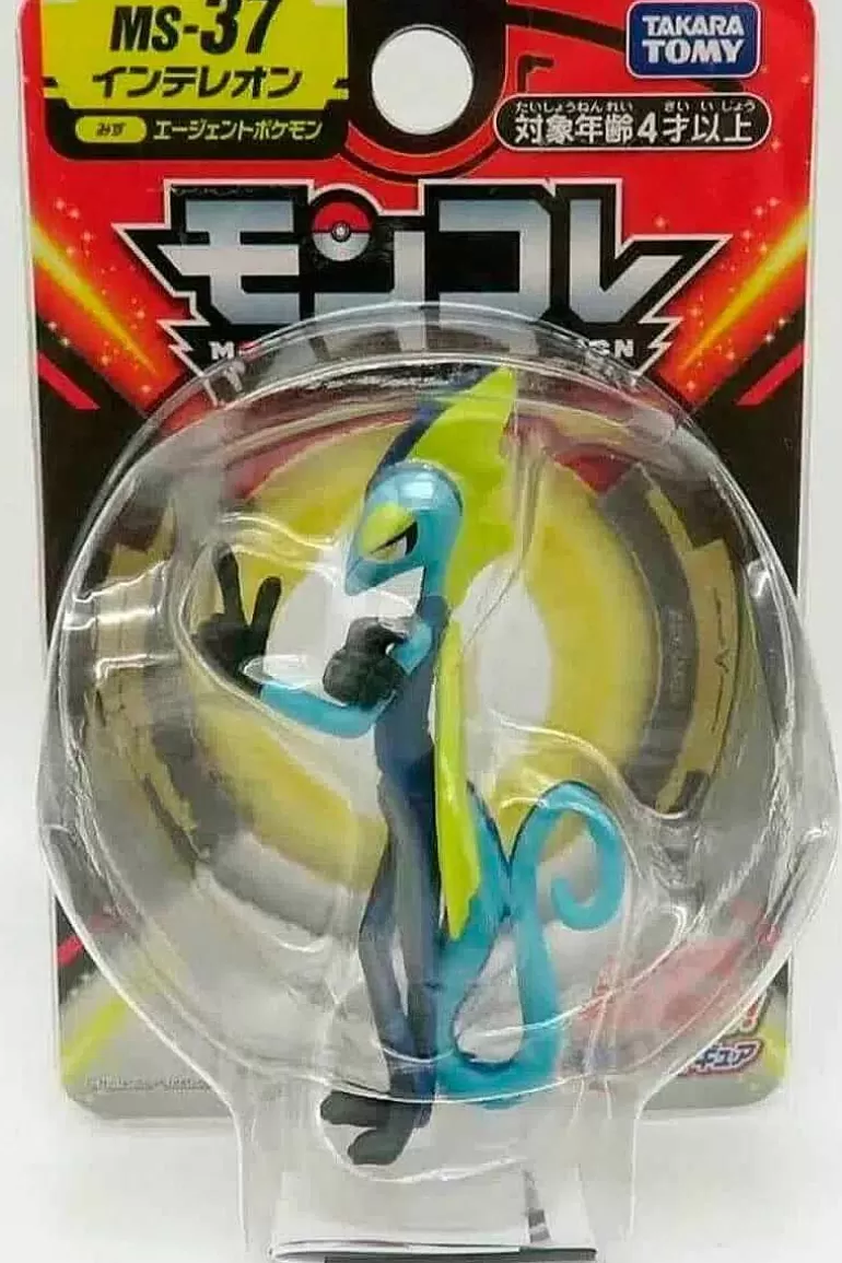Pocket Monster Pokémon Figurer-Lille Japansk Inteleon Figur